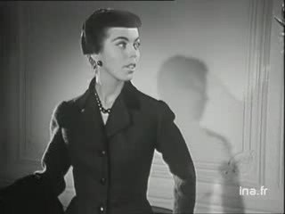 Mode d'automne Christian Dior (1954)