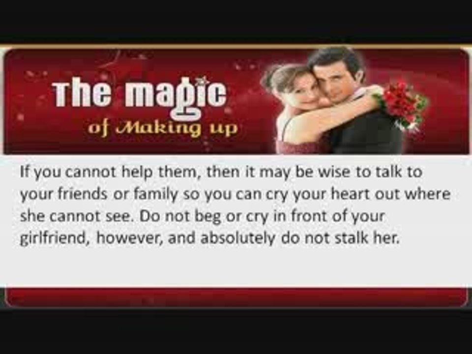 How Can I Get Back Together With My Ex Girlfriend