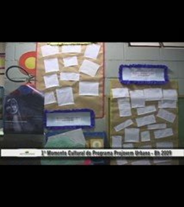 1° Momento Cultural do Programa Projovem Urbano