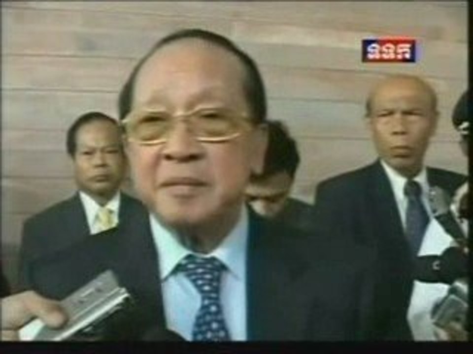 TVK Khmer News- 01/10/2009 #2 Hor Namhong In Phnom Penh