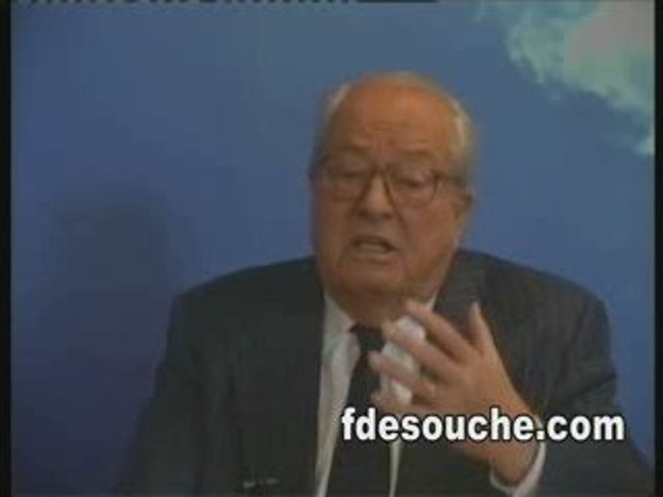 Jean-Marie LE PEN interrogé par Fdesouche.com