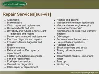 Downing Street Garage - Denver Auto Repair and ...