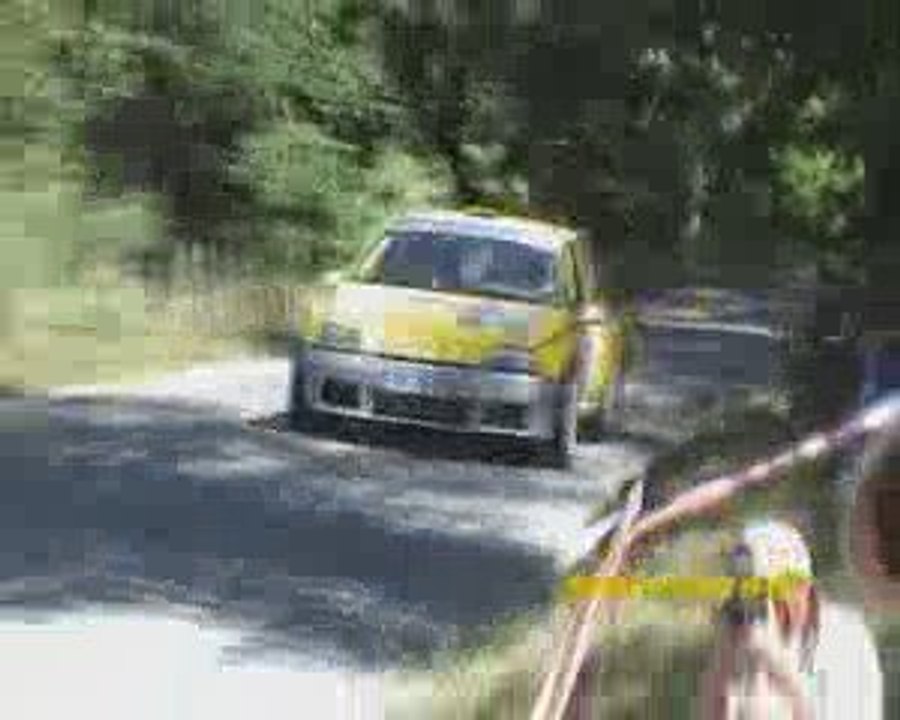 rallye des vallées 09' dimanche le chaffaut