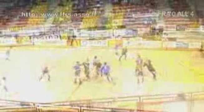 RINK HOCKEY - CHAMPIONNAT DU MONDE JUNIOR 2009 - FRANCE / ALLEMAGNE