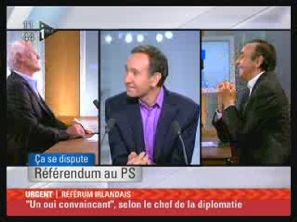 Ca se dispute Zemmour 03-10-09