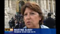 Martine Aubry sauve les meubles