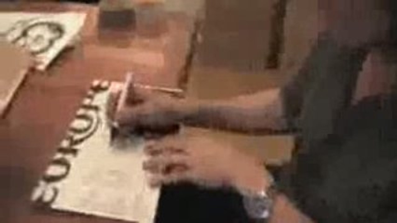 Europe en séance dédicace