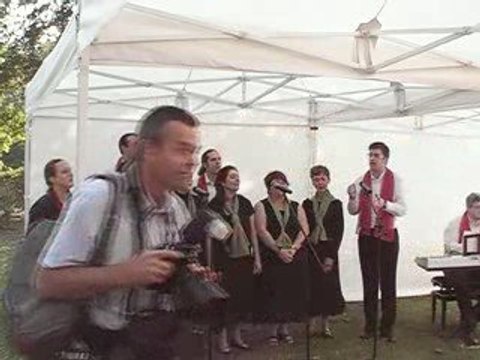 Amazing Grace en extérieur par les Wonderful Gospel Singers