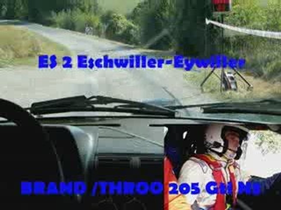 Rallye Alsace Bossue ES 2