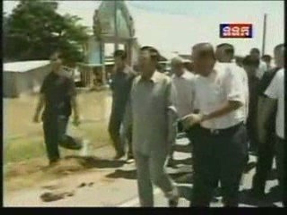TVK Khmer News- 02/10/2009 #1 Samdech Hun Sen