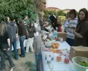 Inauguration du four à pain à la Bastide le 2 octobre 2009