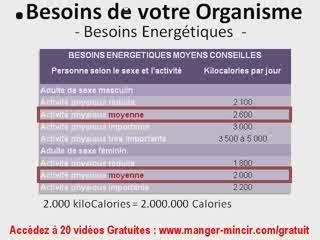 Besoin, Apport et Bilan Nutritionnel. Sante et Nutrition