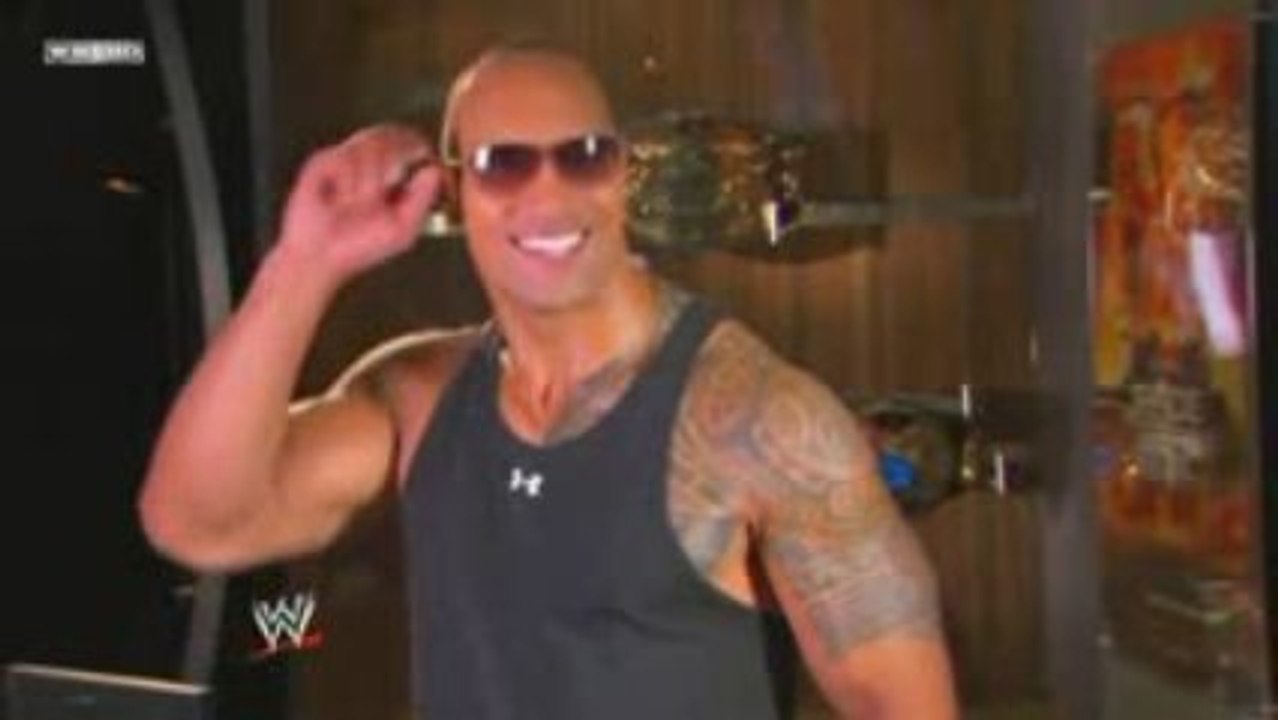 The Rock Promo (Anniversary SmackDown)