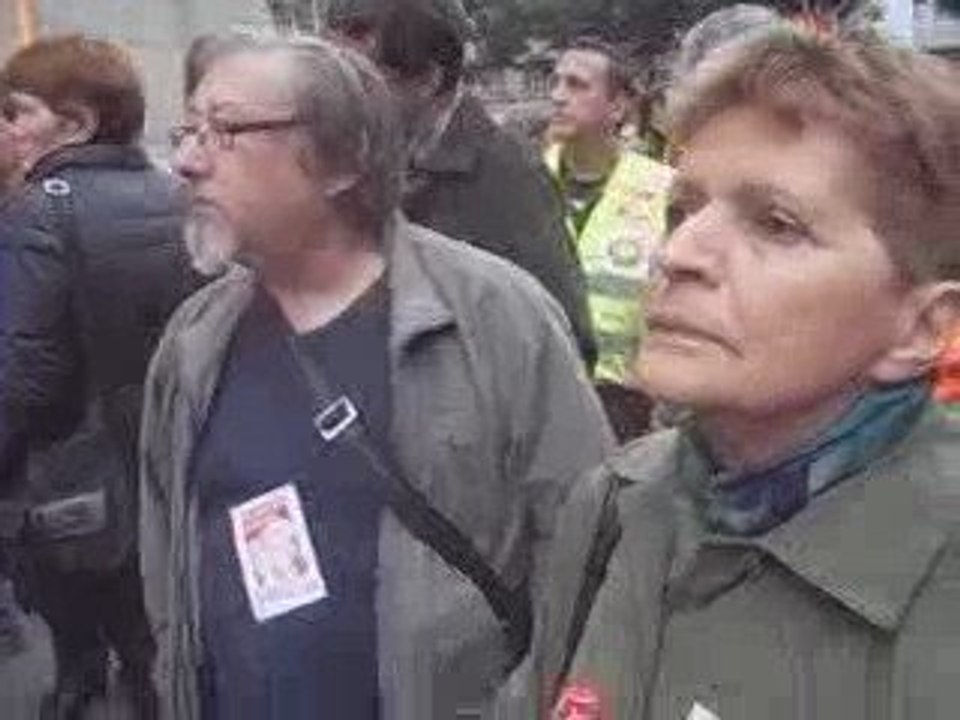 Manif des Postiers du 22 septembre 2009