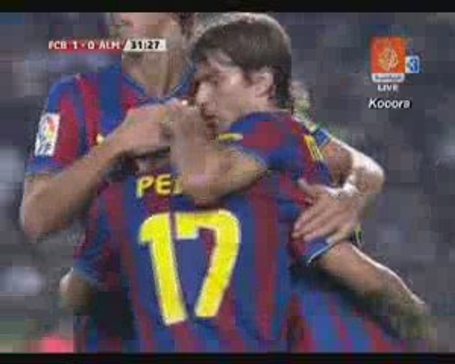 Barcelona 1 Vs Almeria 0