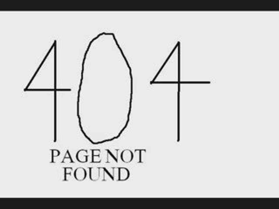 404 Page Not Found