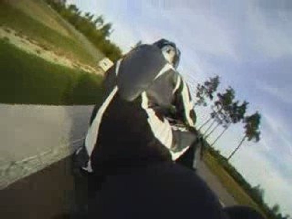 Roulage à Chenevières ZX9R