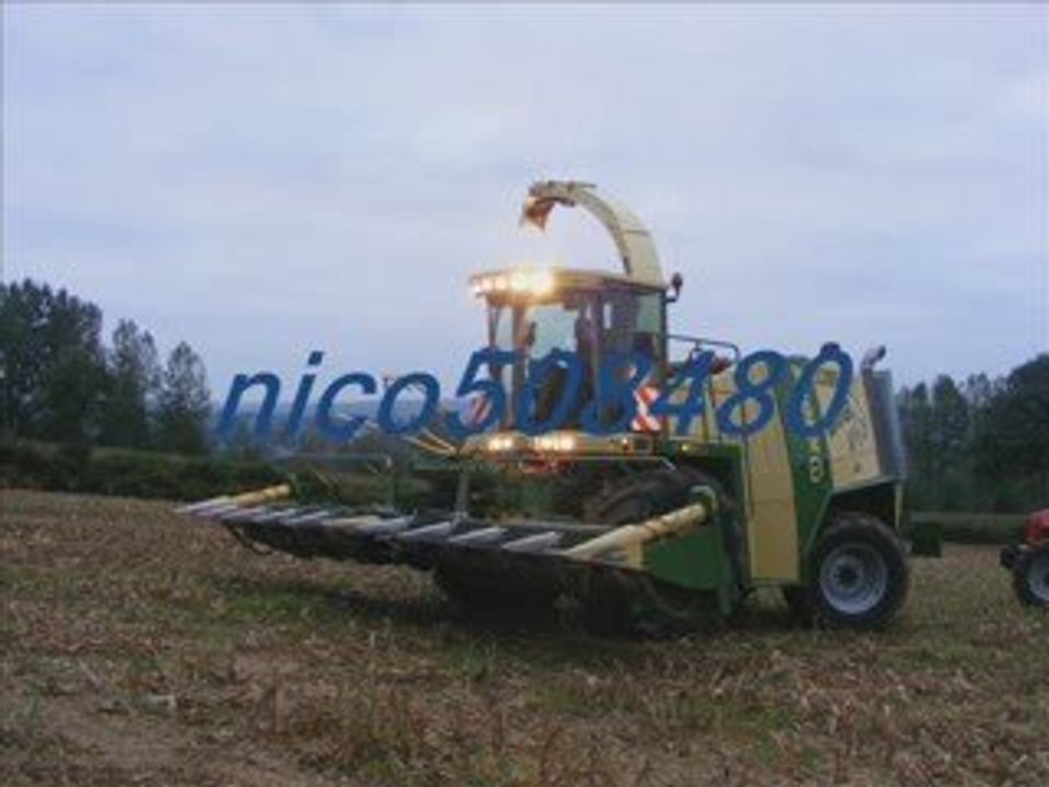 ensilage de maïs 2009 dans la manche