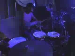 Travis Barker and DJ AM in Chicago
