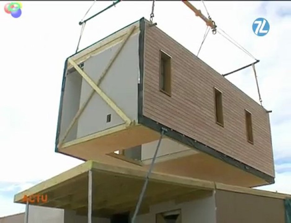 Livraison maison ossature bois modulaire BBC T5