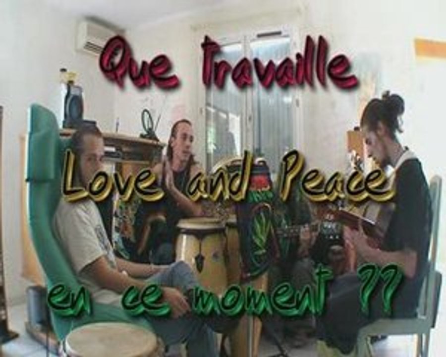 Love and Peace en coulisse + interviews exclusives du groupe