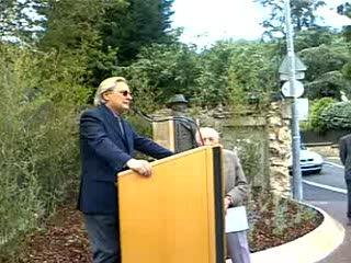 Le buste de Jean Moulin inauguré