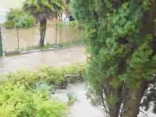 Inondations de Septembre à Porquerolles