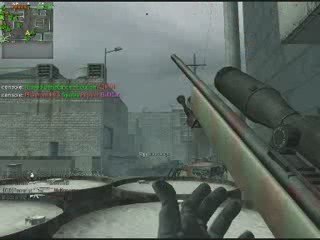 call of duty 4 sniper