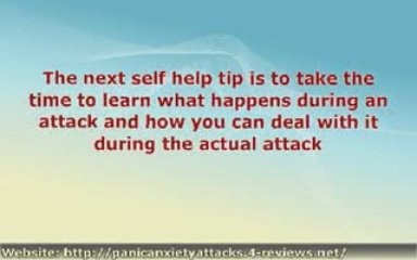 5 Tips For Anxiety Attack Self Help