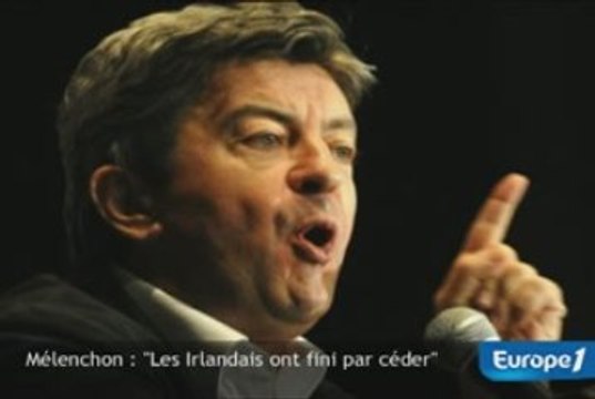 Les irlandais votent oui, Mélenchon accuse le coup