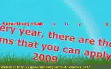 Free Government Grants To Help You Turn Your Life Around