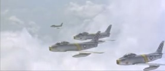 Le F86 Sabre - Guerre de Corée