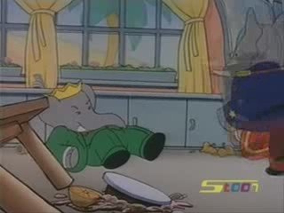 بابار فيل خرطومه طويل 1