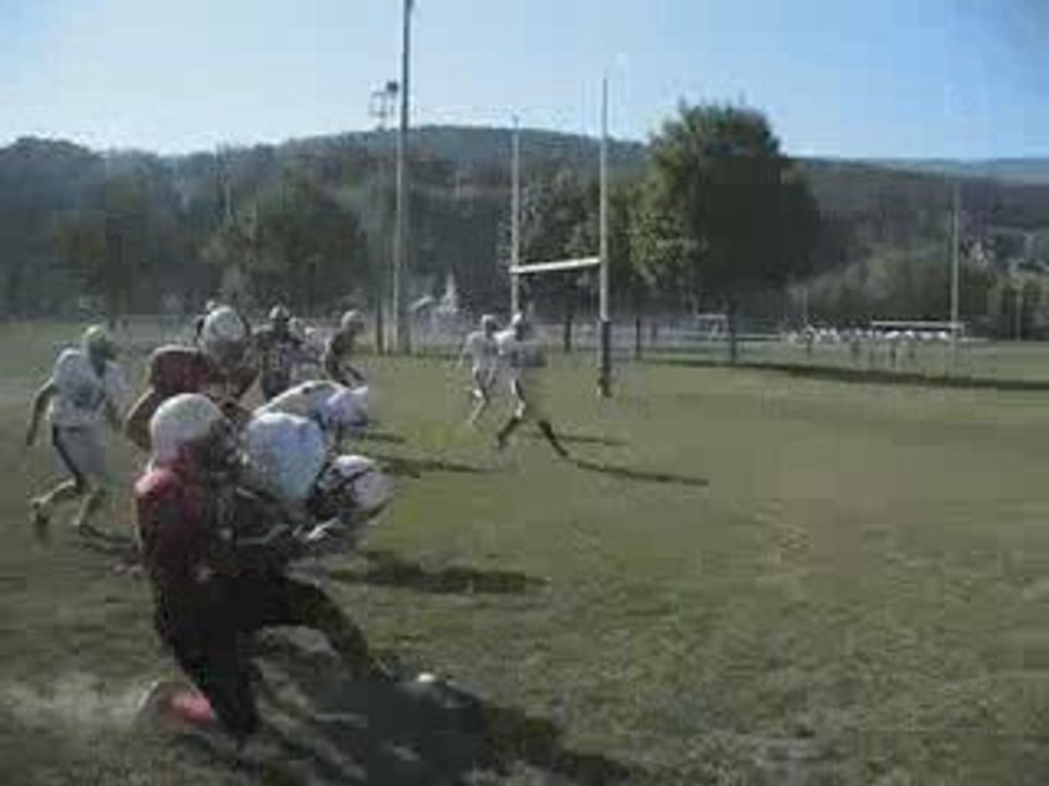 LES AIGLES (Chambéry) à l'entrainement stade Mager