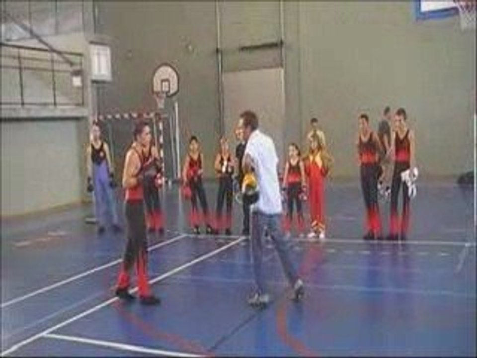 Démonstration de Boxe Française par la Savate Beaumontoise