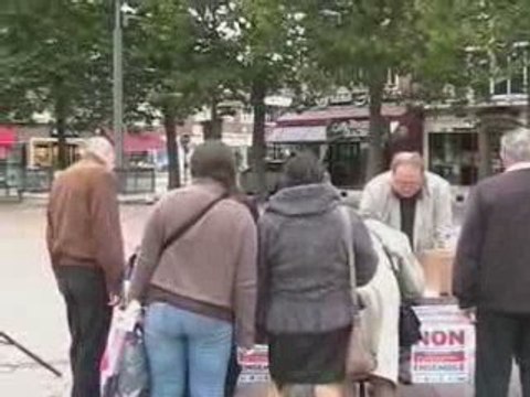Votation La Poste - 3 octobre 2009 - Dunkerque