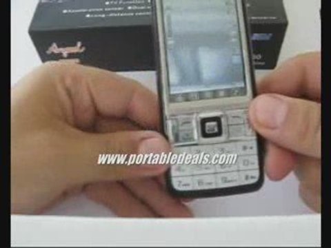 Anycool T628D DVB-T Dual SIM Cell Phone Mobile Touch Screen