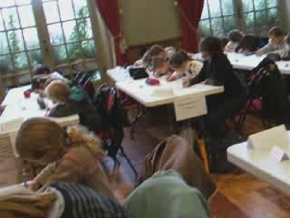 beauvais : dictée Ela à l'hôtel de ville lundi 5/10/ 2009