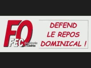 55% des Français opposés au travail le dimanche
