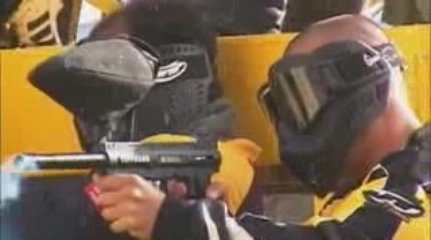 marilyn monroe déssinée au paintball
