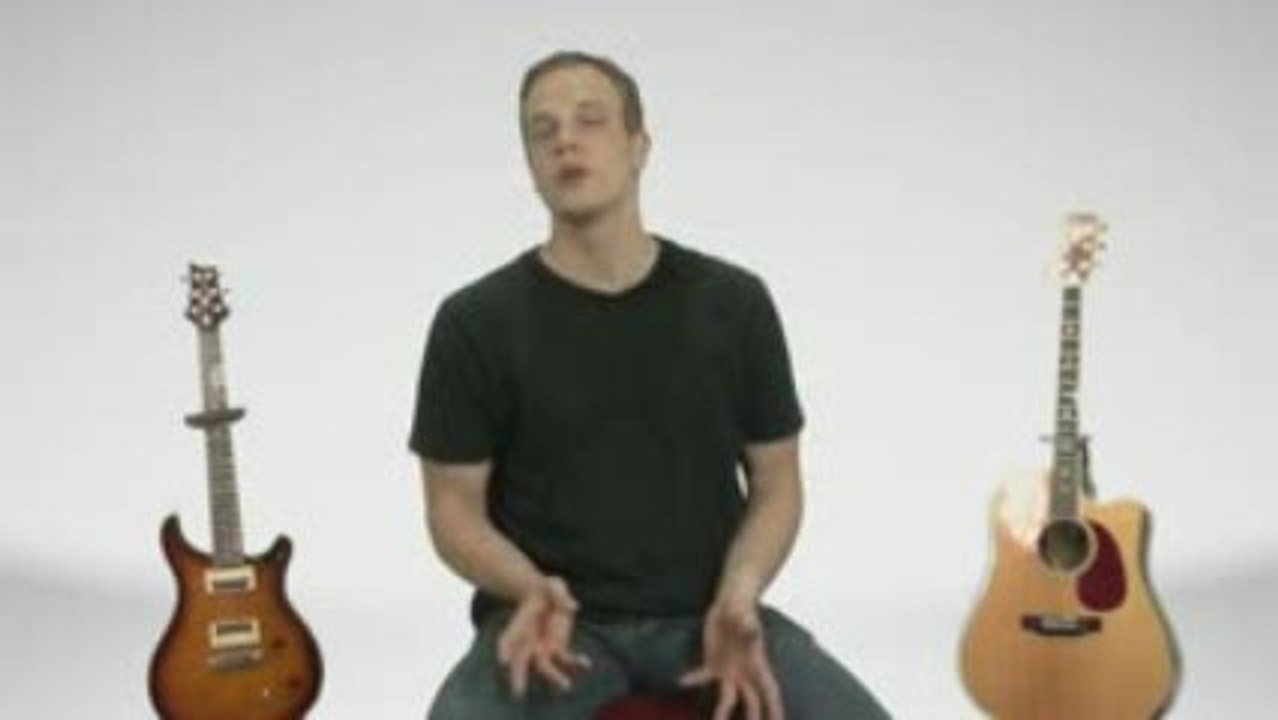 Acoustic Guitar vs. Electric Guitar - Guitar Lessons