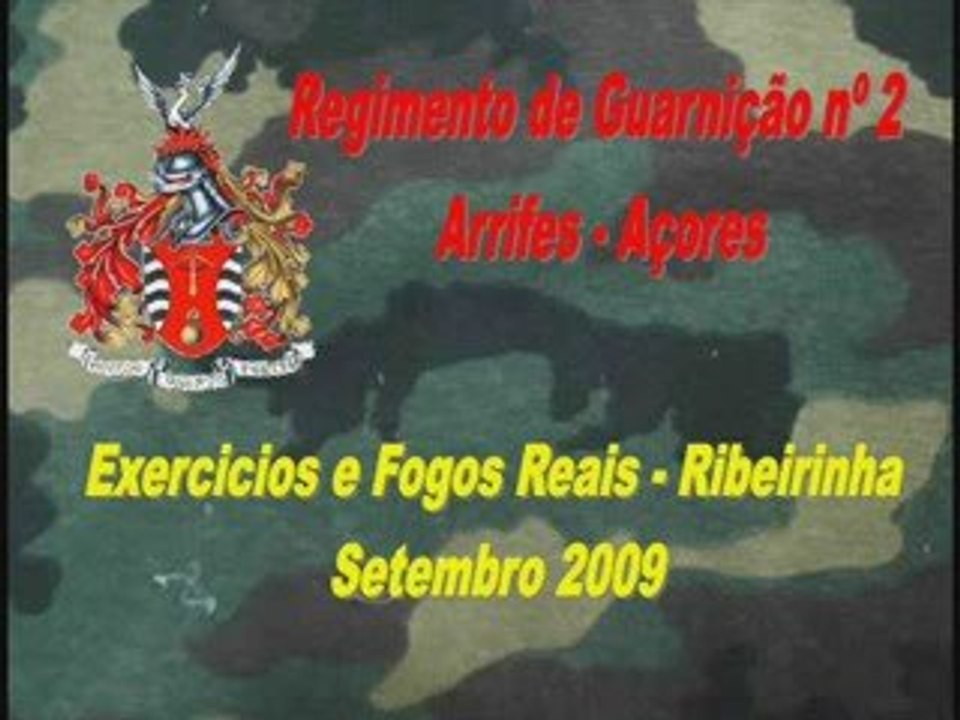 Exercicios e Fogos Reais do RG 2