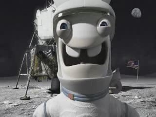 The Lapins Crétins   La grosse aventure - Neil Armstrong