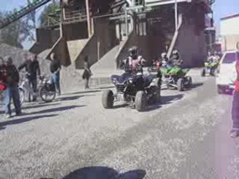 Dornbirn Einfahrt zur Quadschow