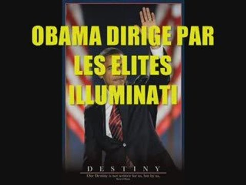 Obama dirigé par les Elites Illuminati