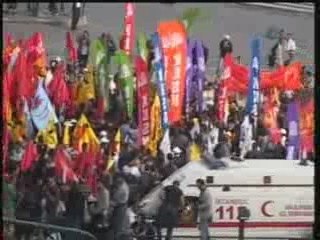 Taksim Gezi Parkında IMF Protestosu