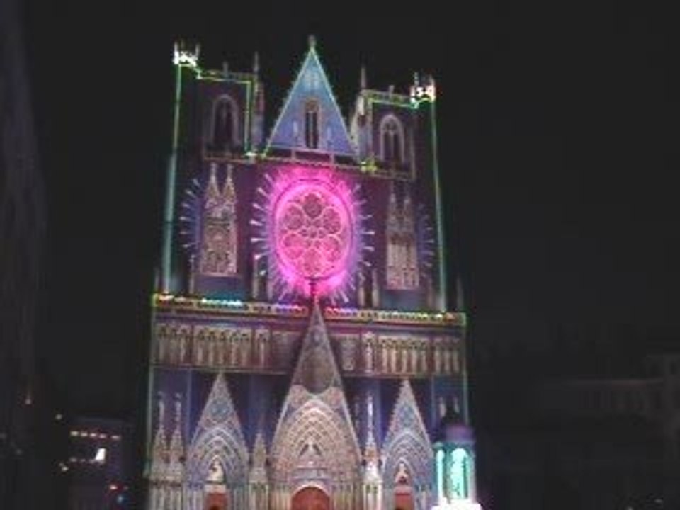 Lyon Fete des Lumieres or Light Festival