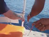 TROLLING on Finding Nemo Boat FISHING in MARMARIS ICMELER