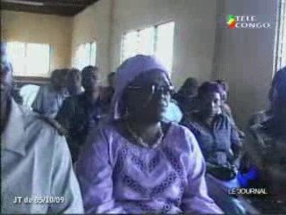 Séjour de la ministre J.F. Leckomba Loumeto dans le Niari