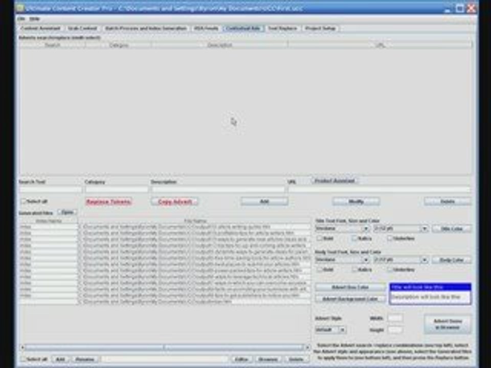 Website building software,article writing software